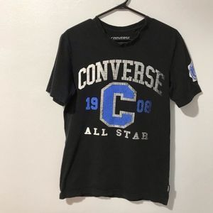 Converse 1908 All Star Black Short Sleeve Tee